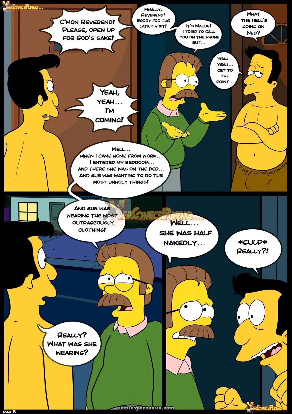 Old Habits #8 (Simpsons Hentai) - Page 9
