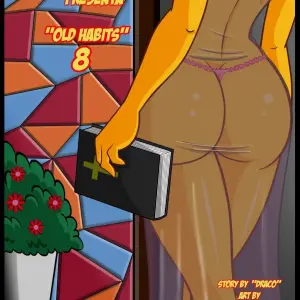 Old Habits #8 (Simpsons Hentai) - Page 1