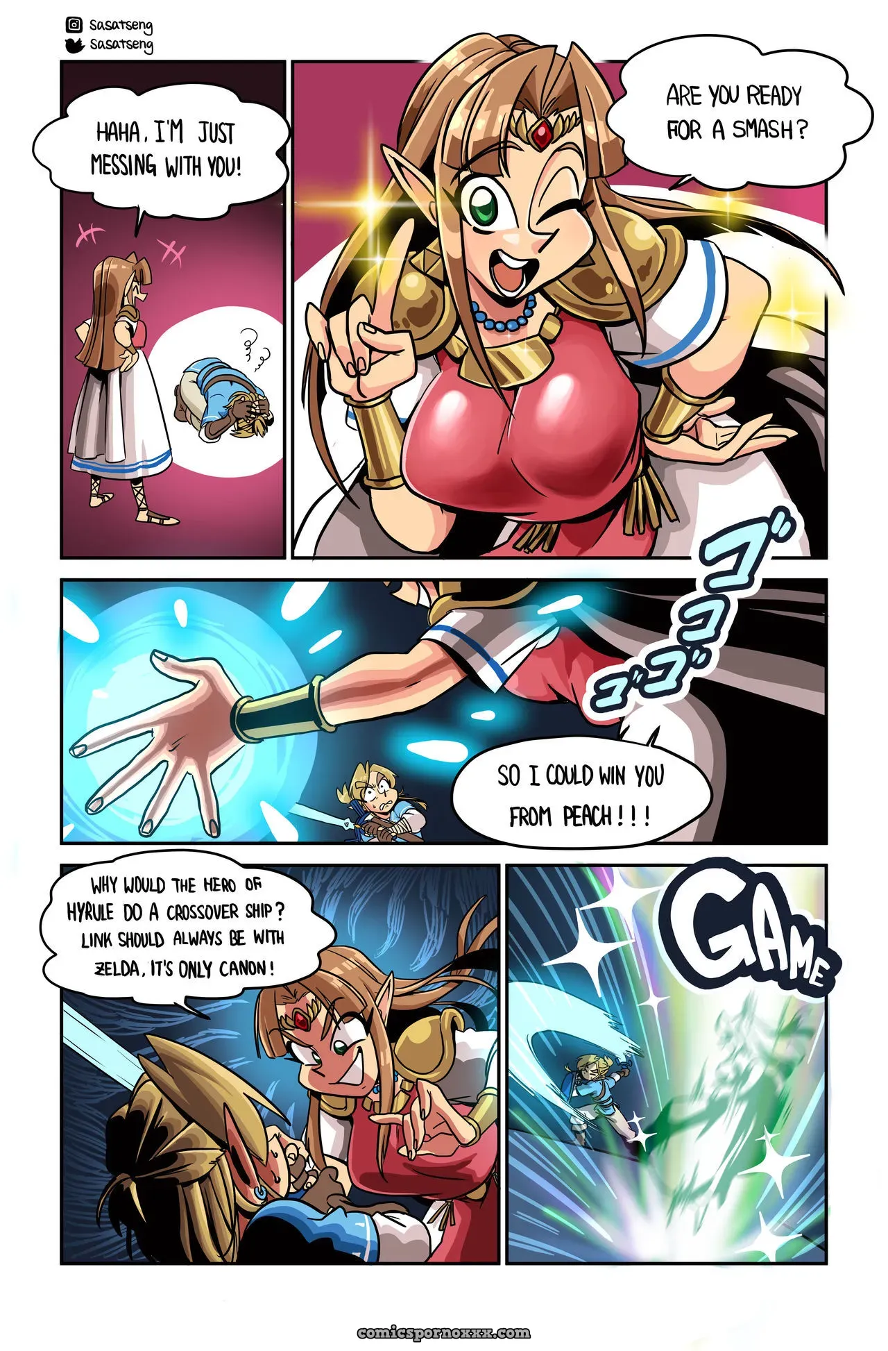 Smash (Link X Peach) - Page 5