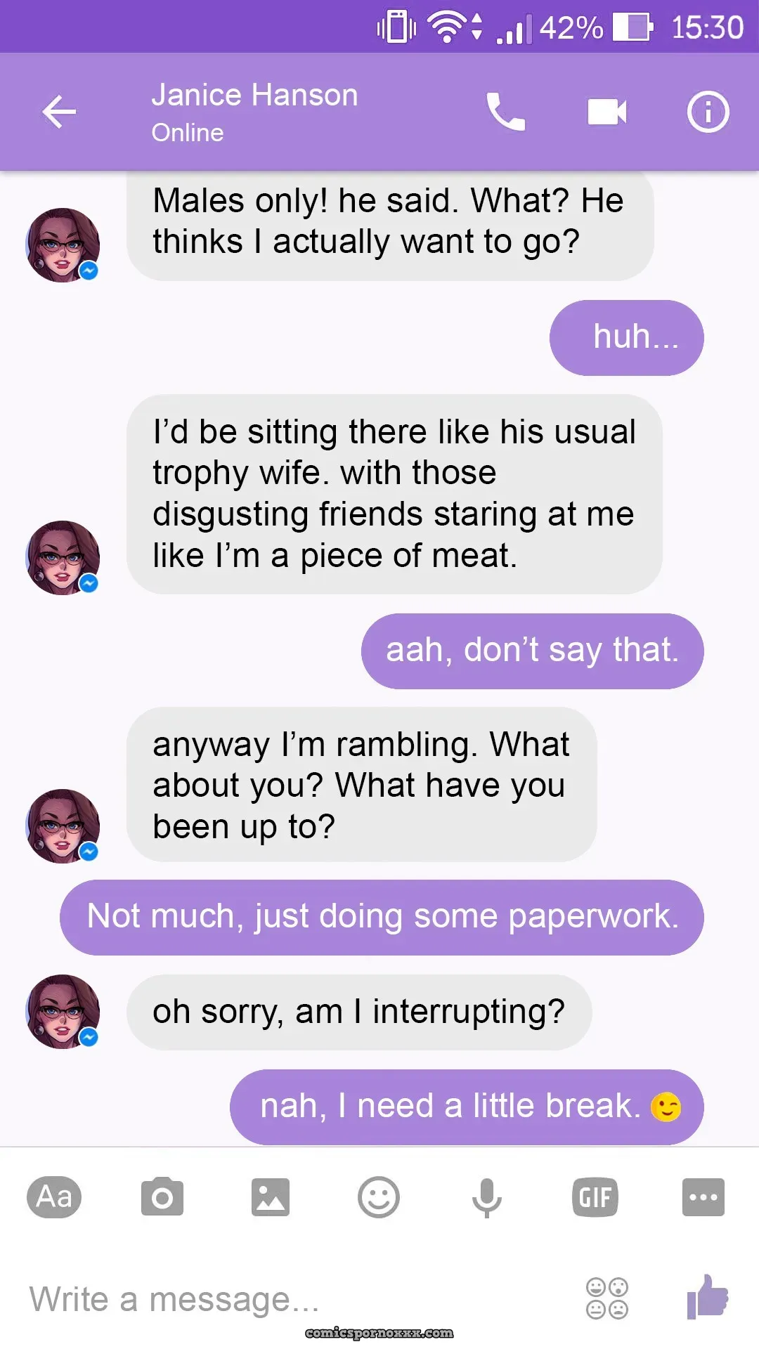 A Chat With Janice (Melkor Mancin) - Page 2