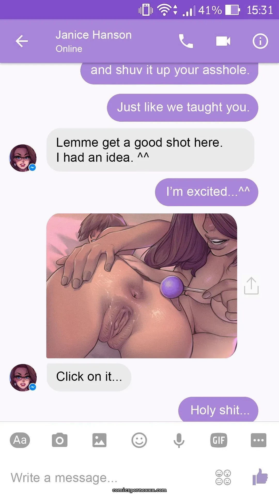 A Chat With Janice (Melkor Mancin) - Page 47