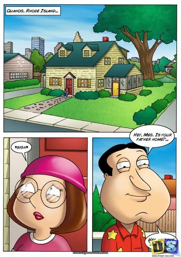 Meg Gets Laid (Drawn Sex) - Page 1