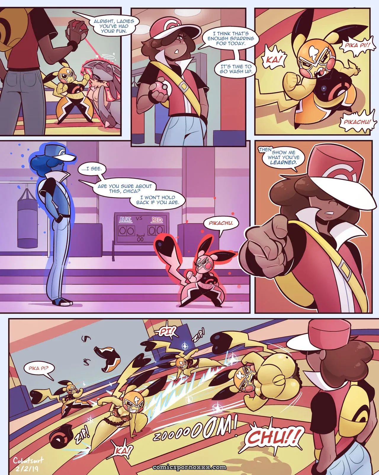 Chica’s Typical Training Day (Pokemon) - Page 2