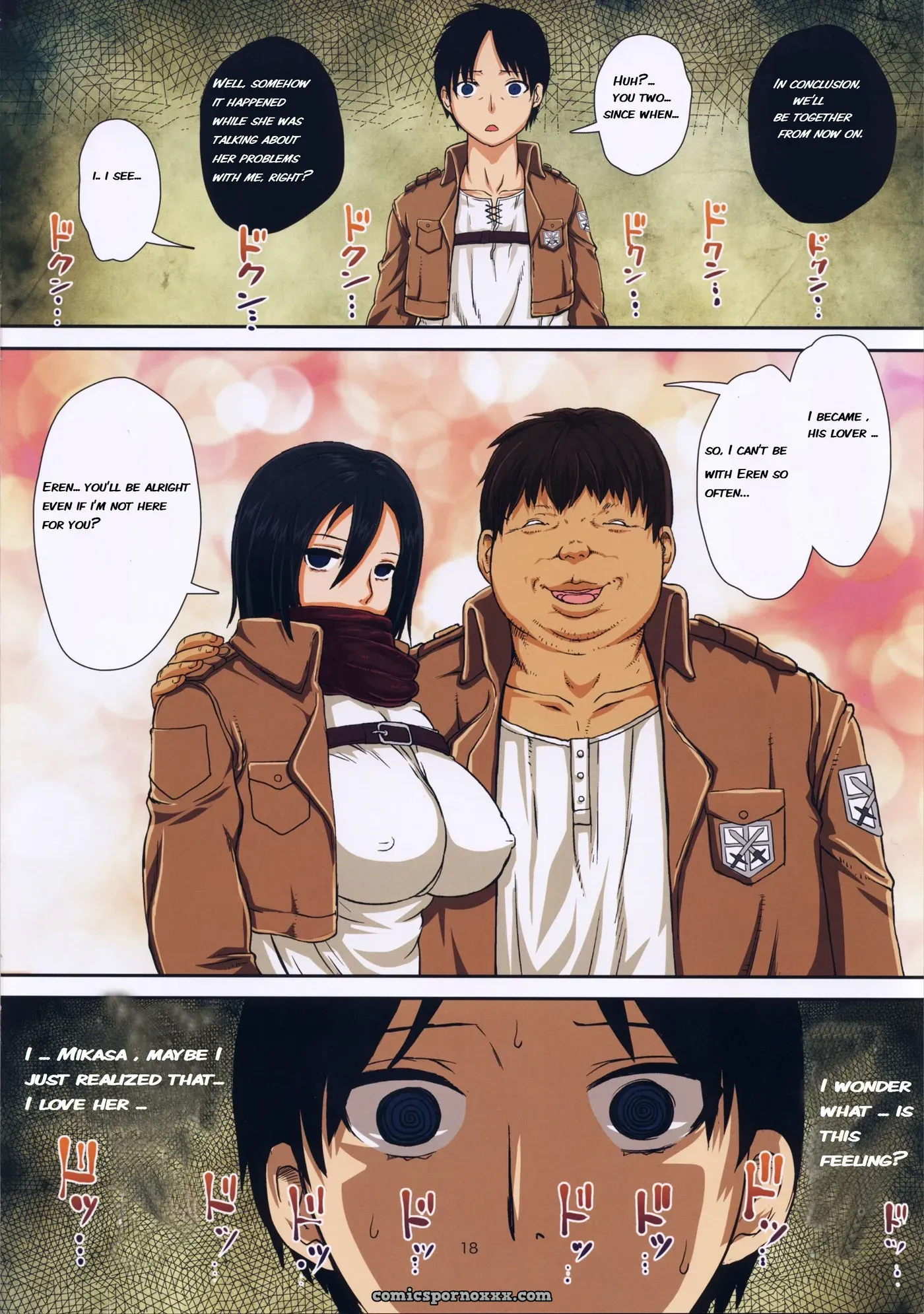 Fukkin Joshi Mikasa Ackerman Wa Taishuu Ga Ki Ni Naru Otoshi Goro - Page 18