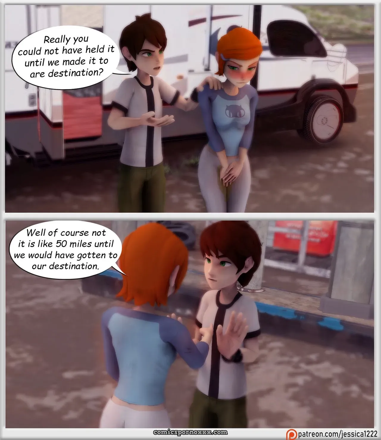 Gwen Get The Right Kind Of Cock - Page 1