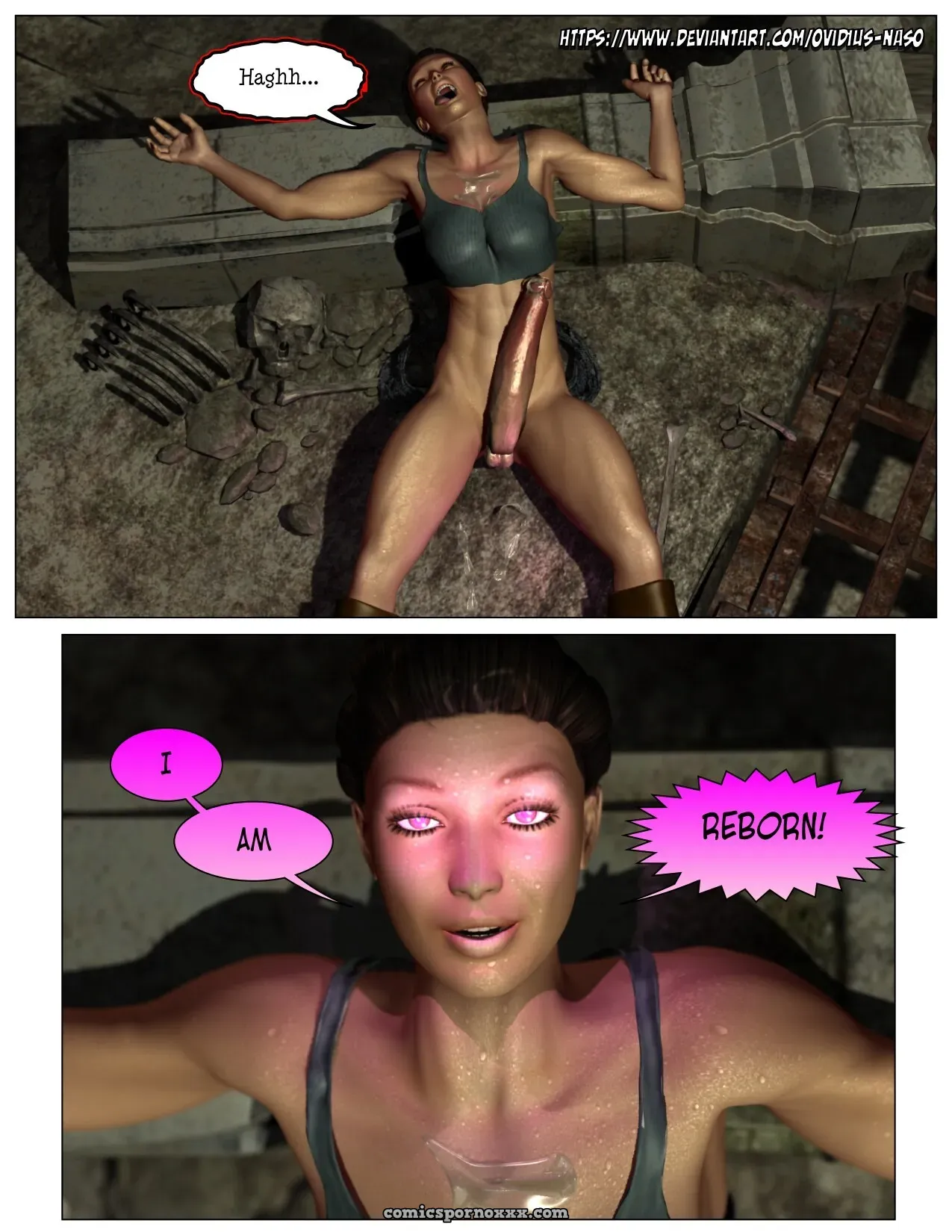 Lara Croft & The Phallic Tomb Reduxxx (Tom Rider) - Page 9