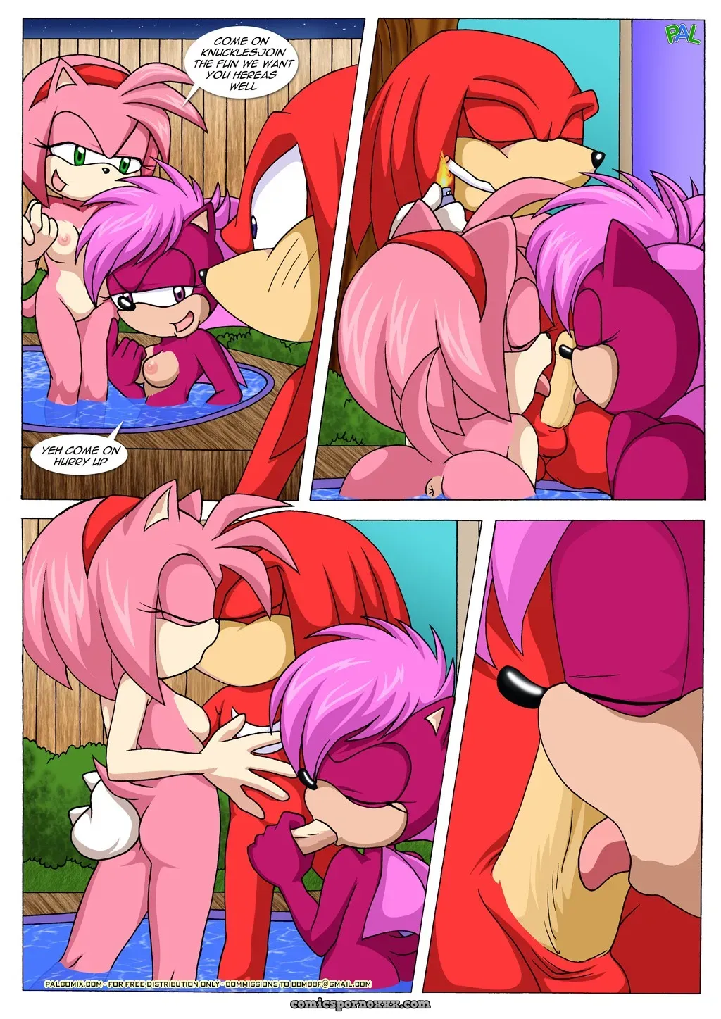 Hot Tub Sex Machine (Palcomix) - Page 9