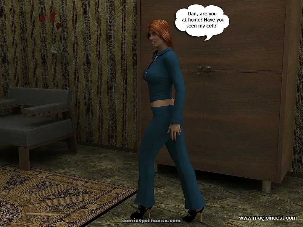 Dan Helps Mom To Relax - Page 1