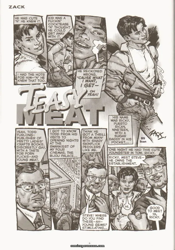 Teasy Meat - Page 1