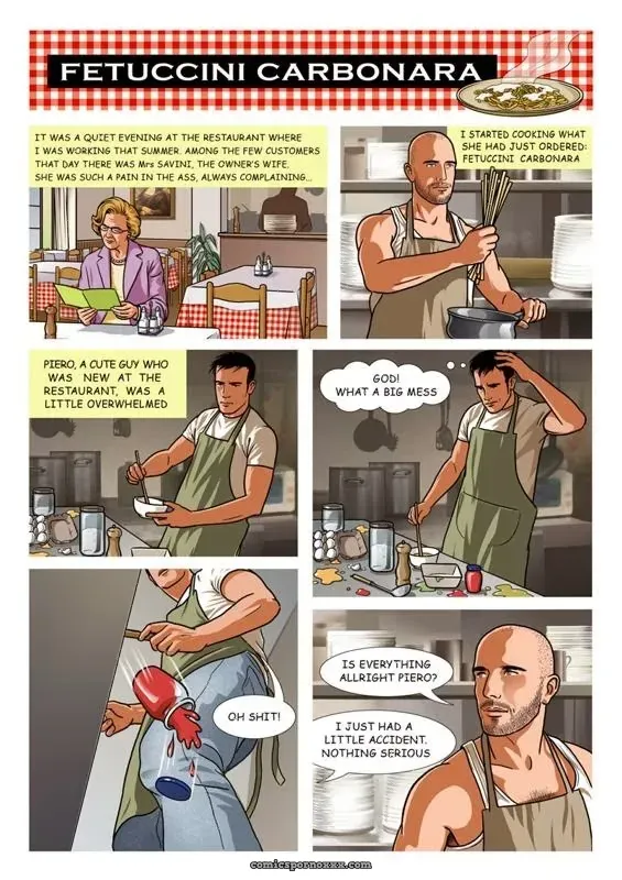 Fetuccini Carbonara (Alessio) - Page 1