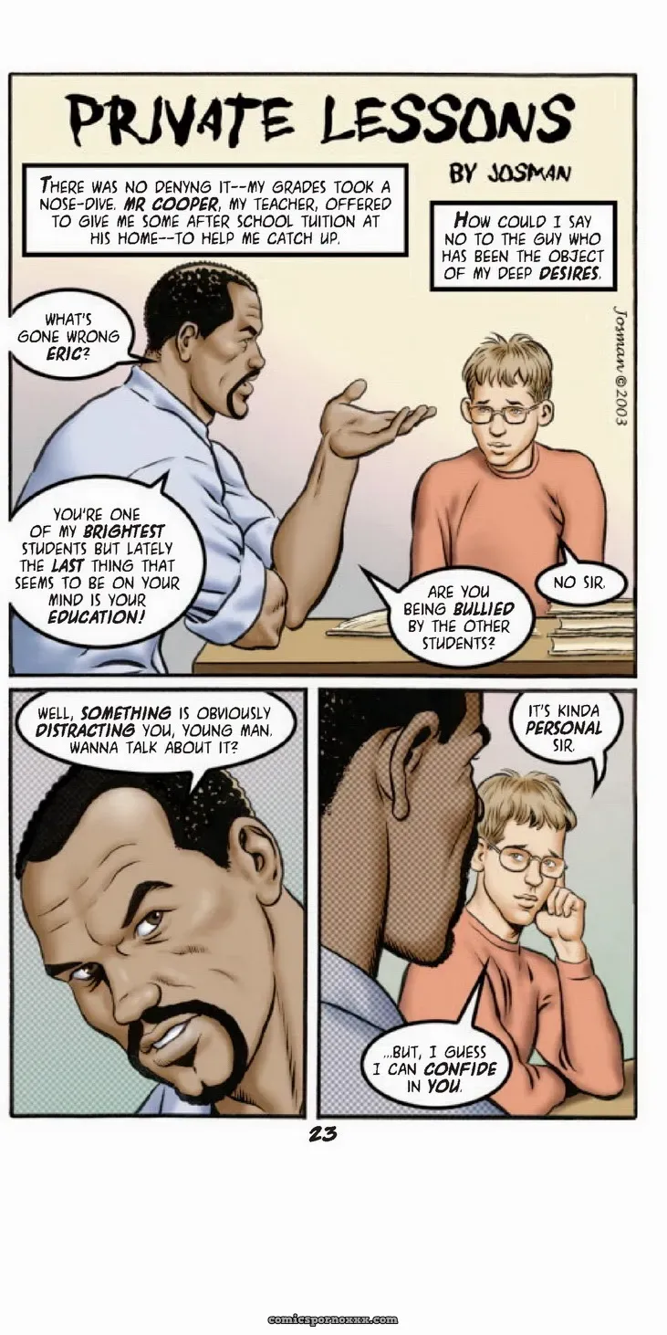 Private Lessons – Josman - Page 1