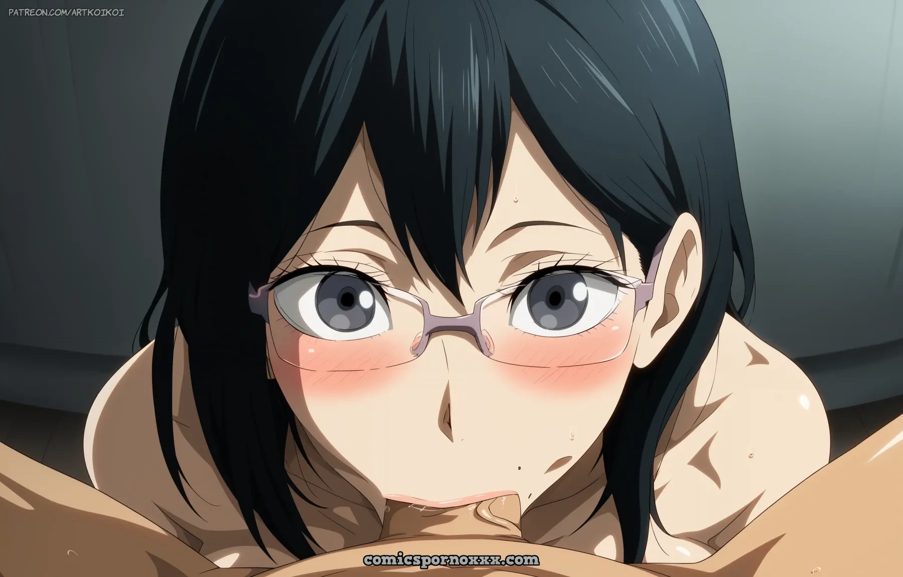 Shimizu Kiyoko Deepthroat Oral Sex - Page 3