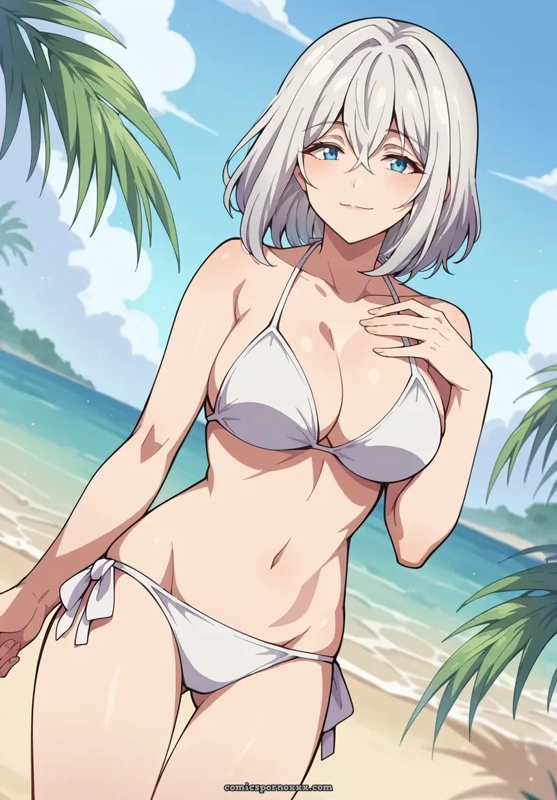 Saitou Ine Beachfuck With Grandpa - Page 1