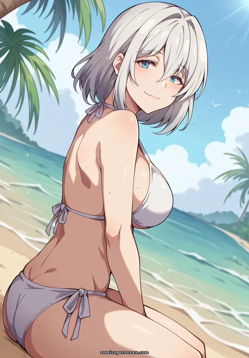 Saitou Ine Beachfuck With Grandpa - Page 3