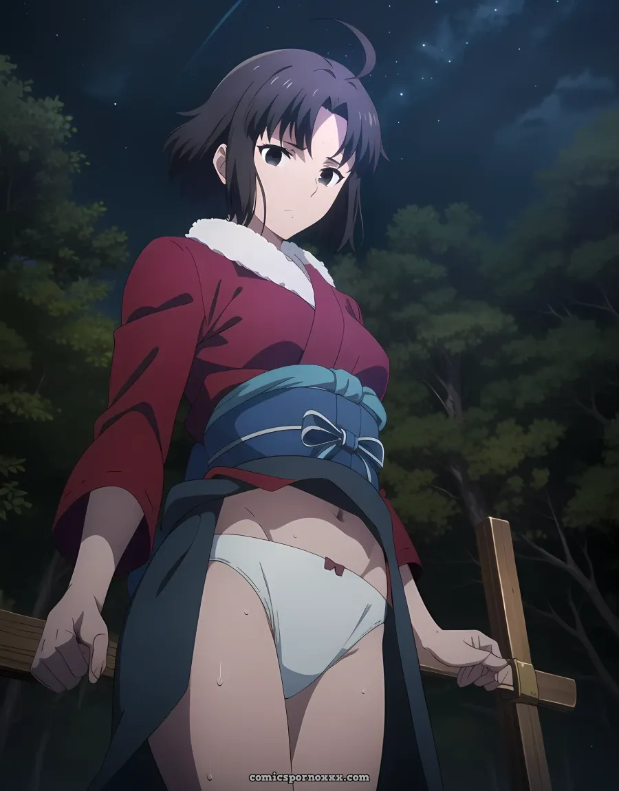 Shiki Ryougi Forest Fucking - Page 10