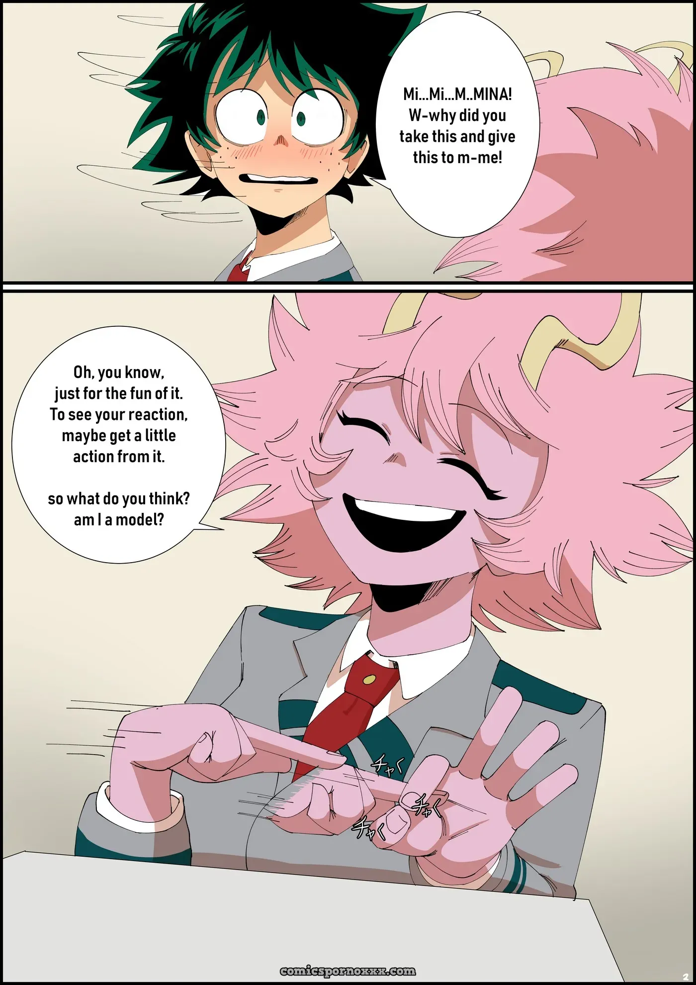 Mina X Deku (Chapter #1) - Page 3