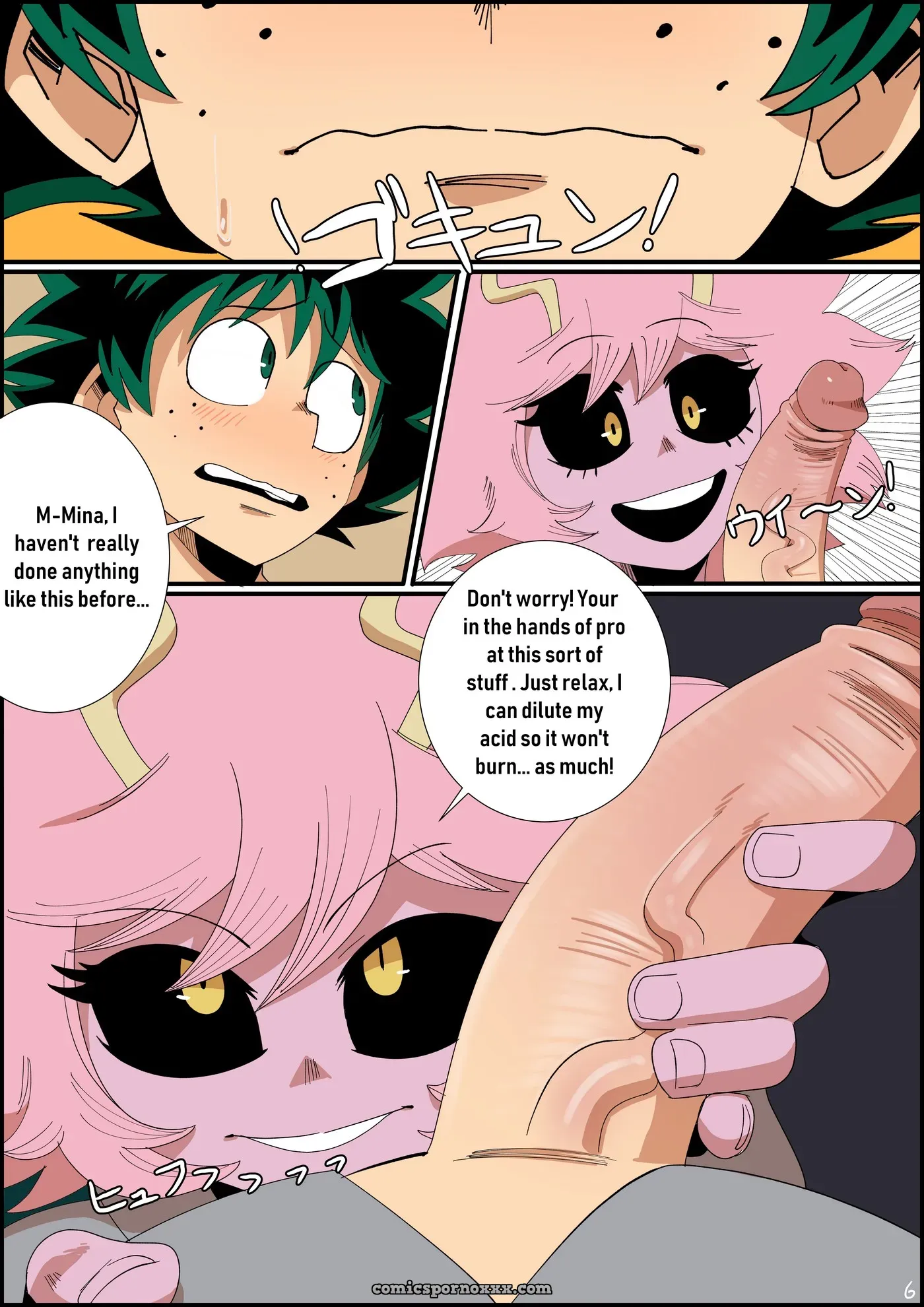 Mina X Deku (Chapter #1) - Page 7