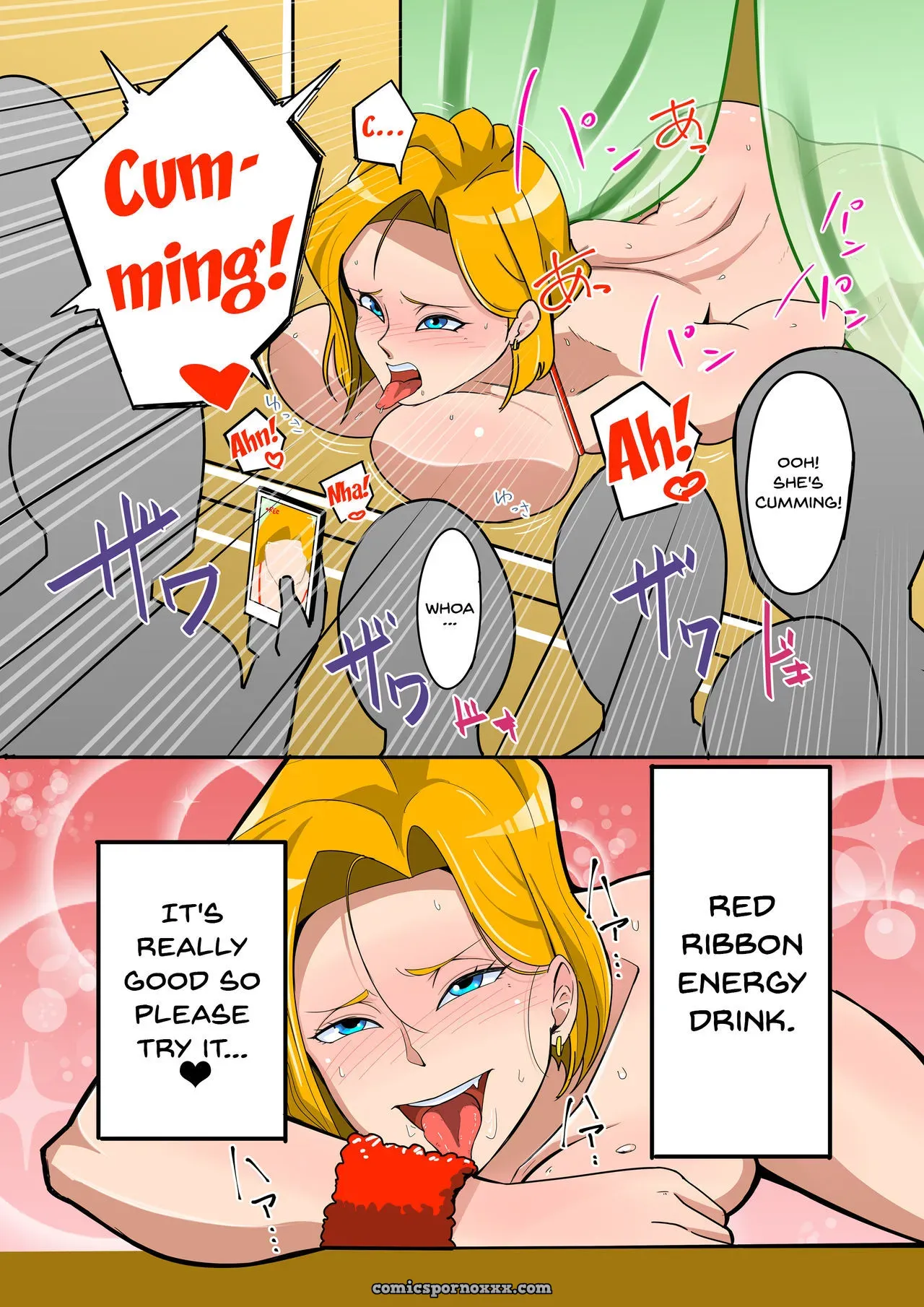 Energy Drink  Red Ribbon - Page 12