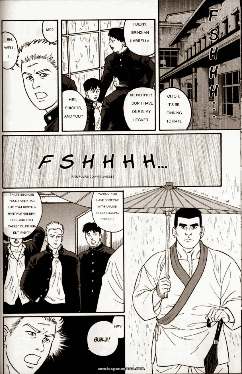 Gunji #3: The Rain Shower (Gengoroh Tagame) - Page 2