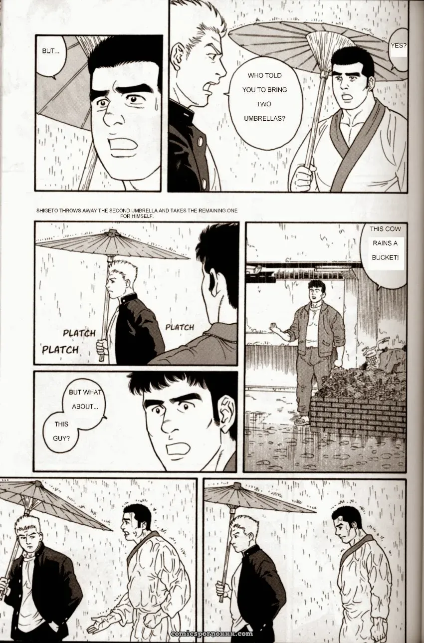 Gunji #3: The Rain Shower (Gengoroh Tagame) - Page 3