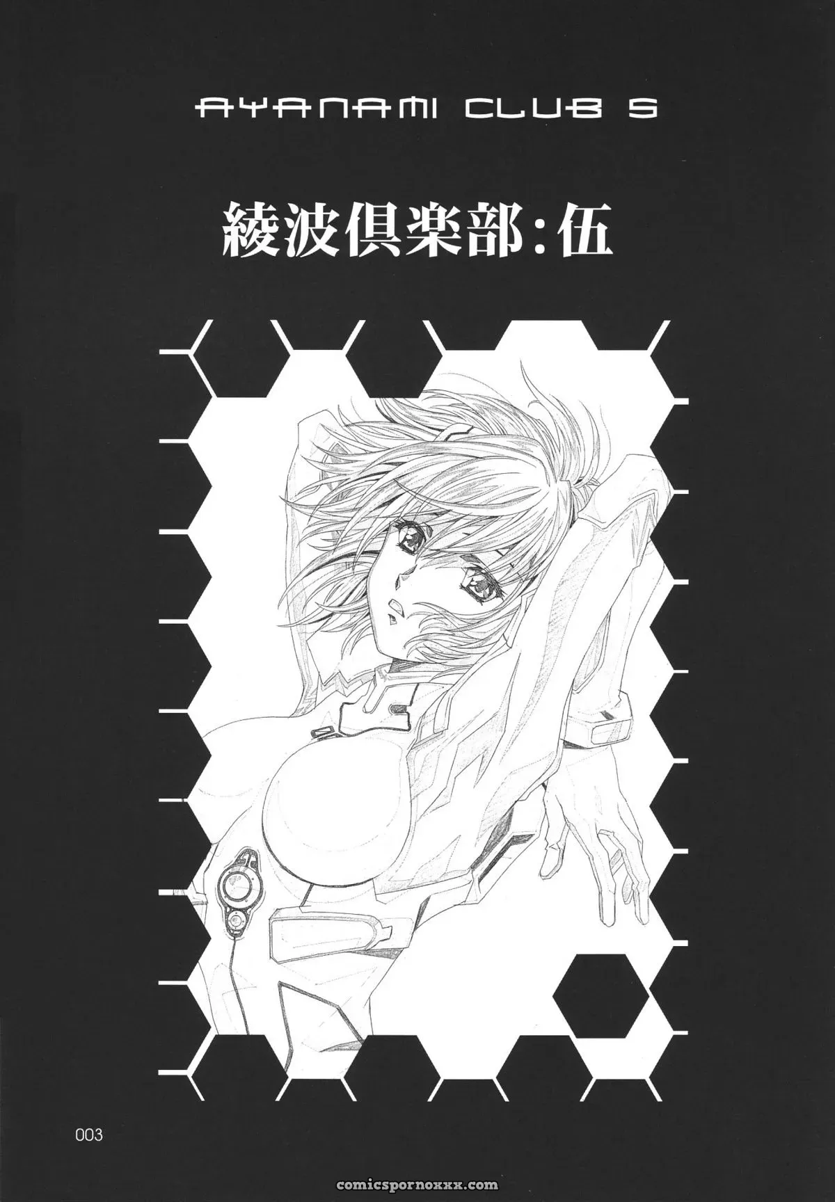 Ayanami Club 05 (Neon Genesis Evangelion) – HENREIKAI Doujinshi C68 - Page 3