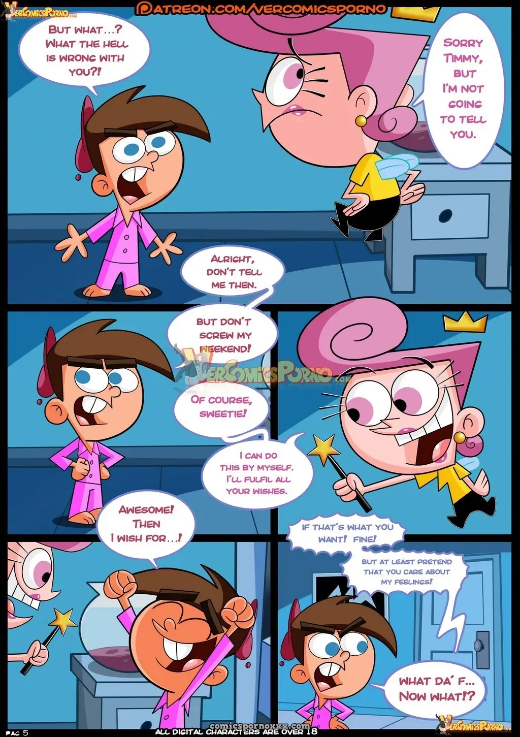 Milf Catcher’s #1 (Fairly Oddparents) - Page 6