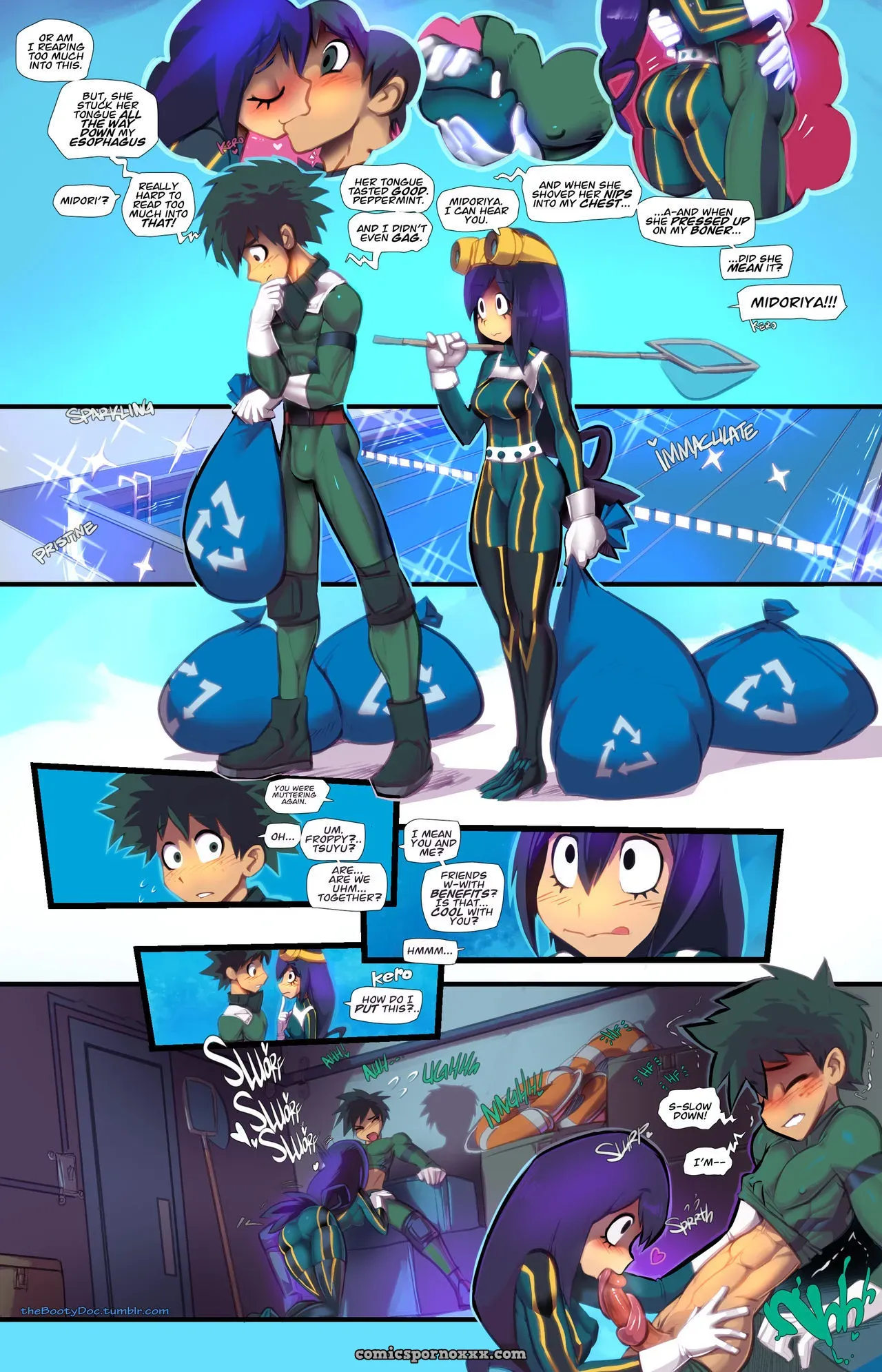Deku And Froppy Smash! - Page 2