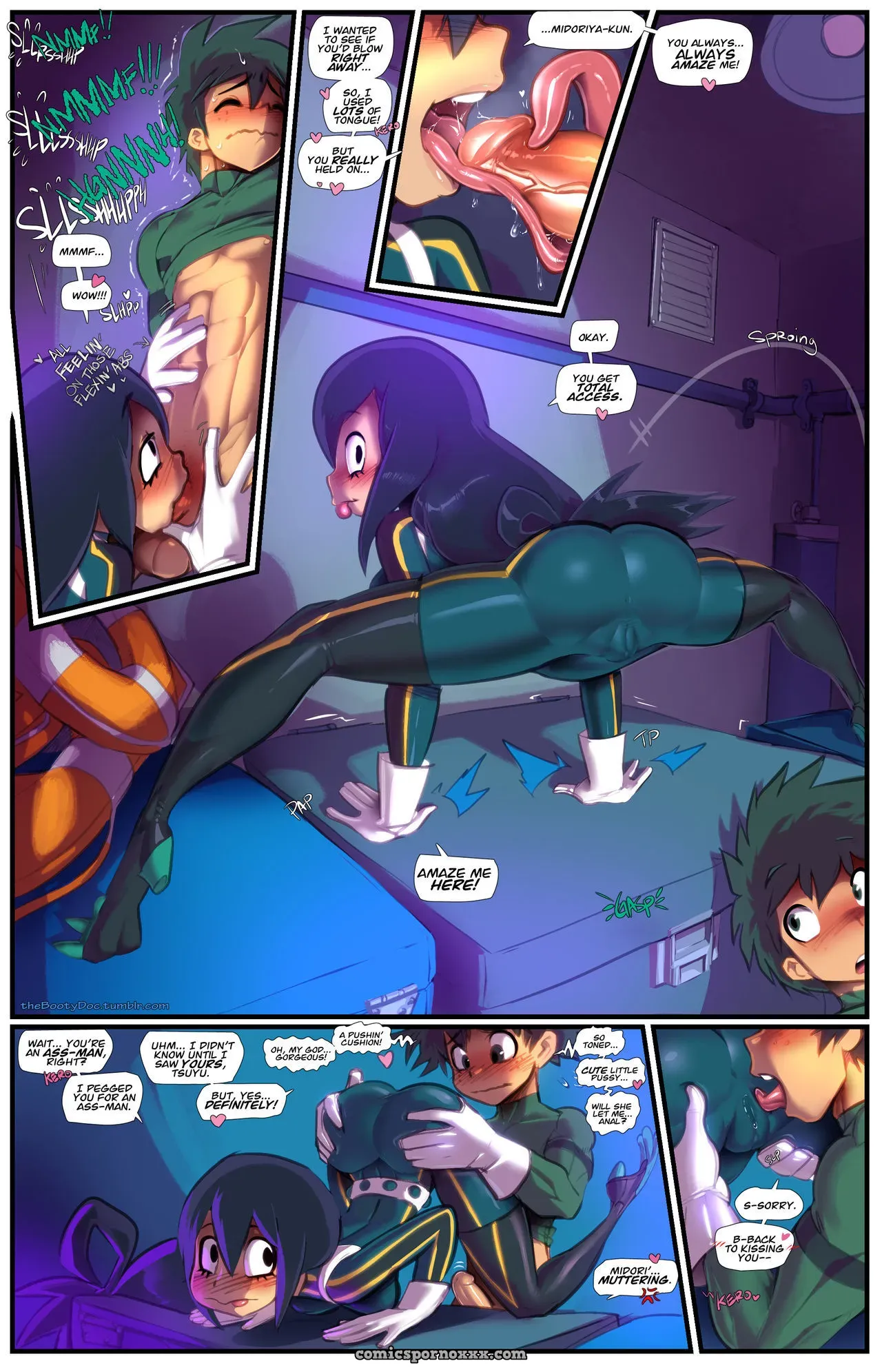 Deku And Froppy Smash! - Page 3