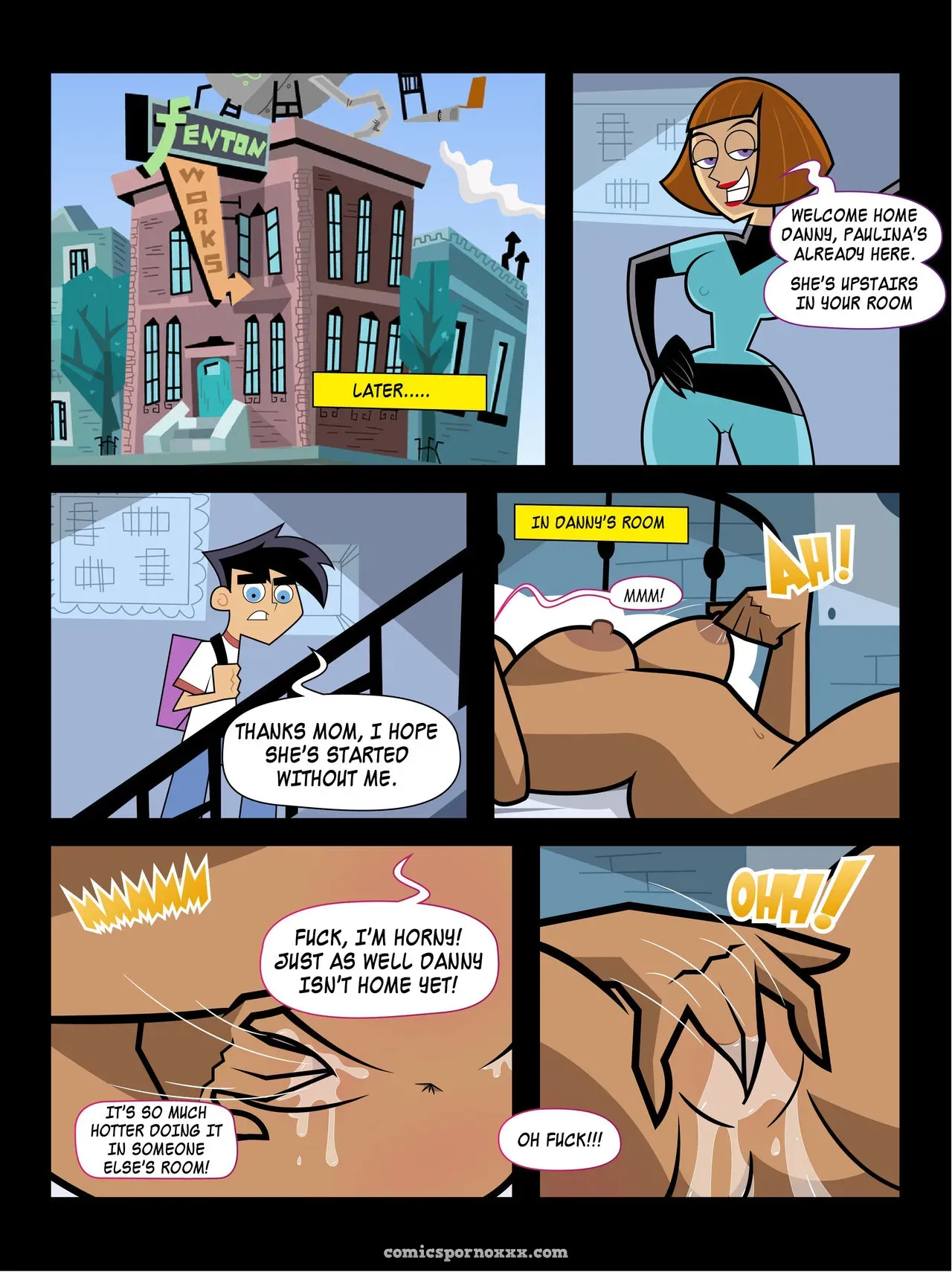 Danny Phantom In Homework - Page 3