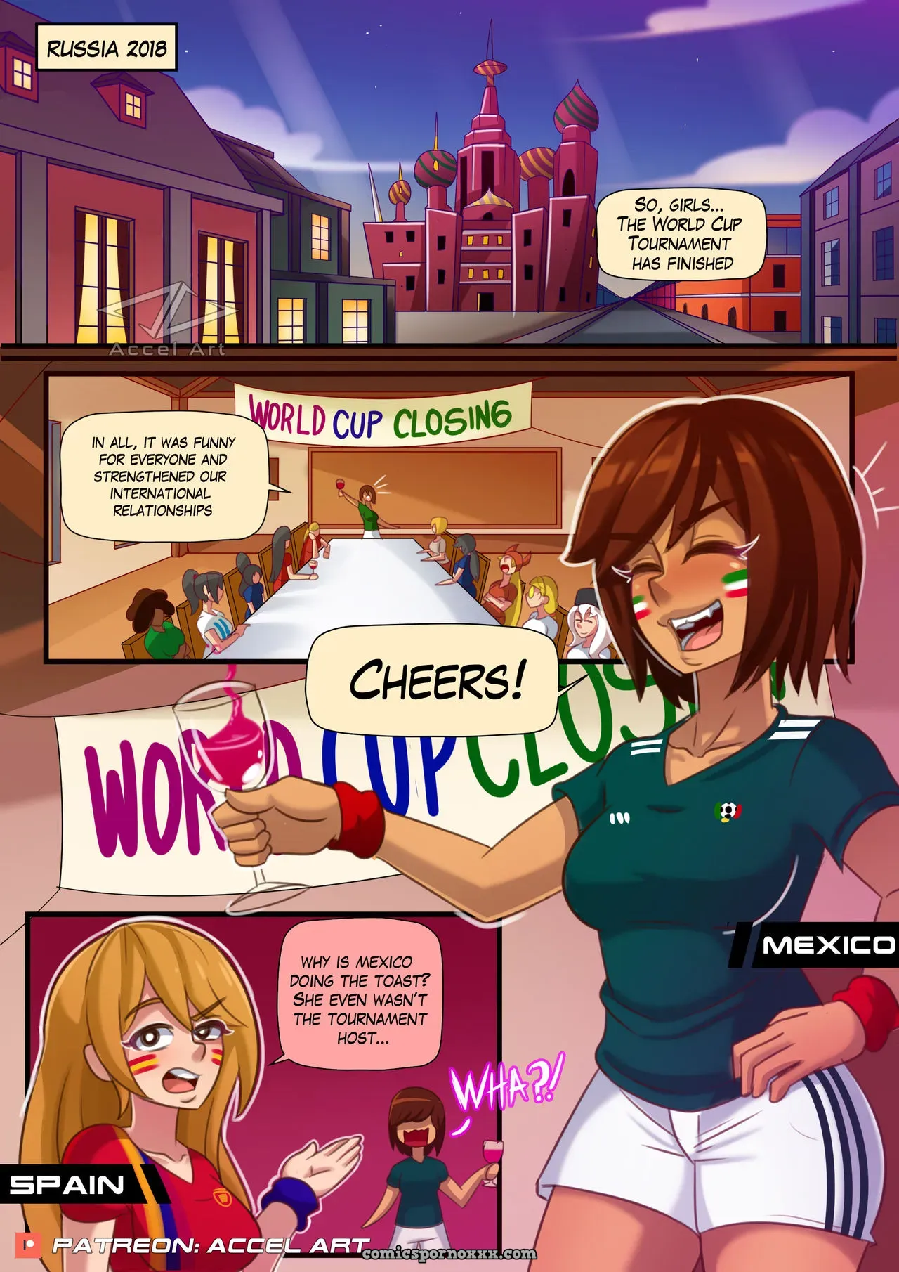 World Cup Girls (Accel Art) - Page 3