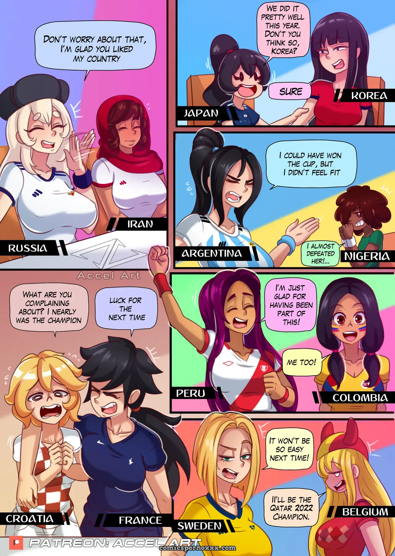 World Cup Girls (Accel Art) - Page 4
