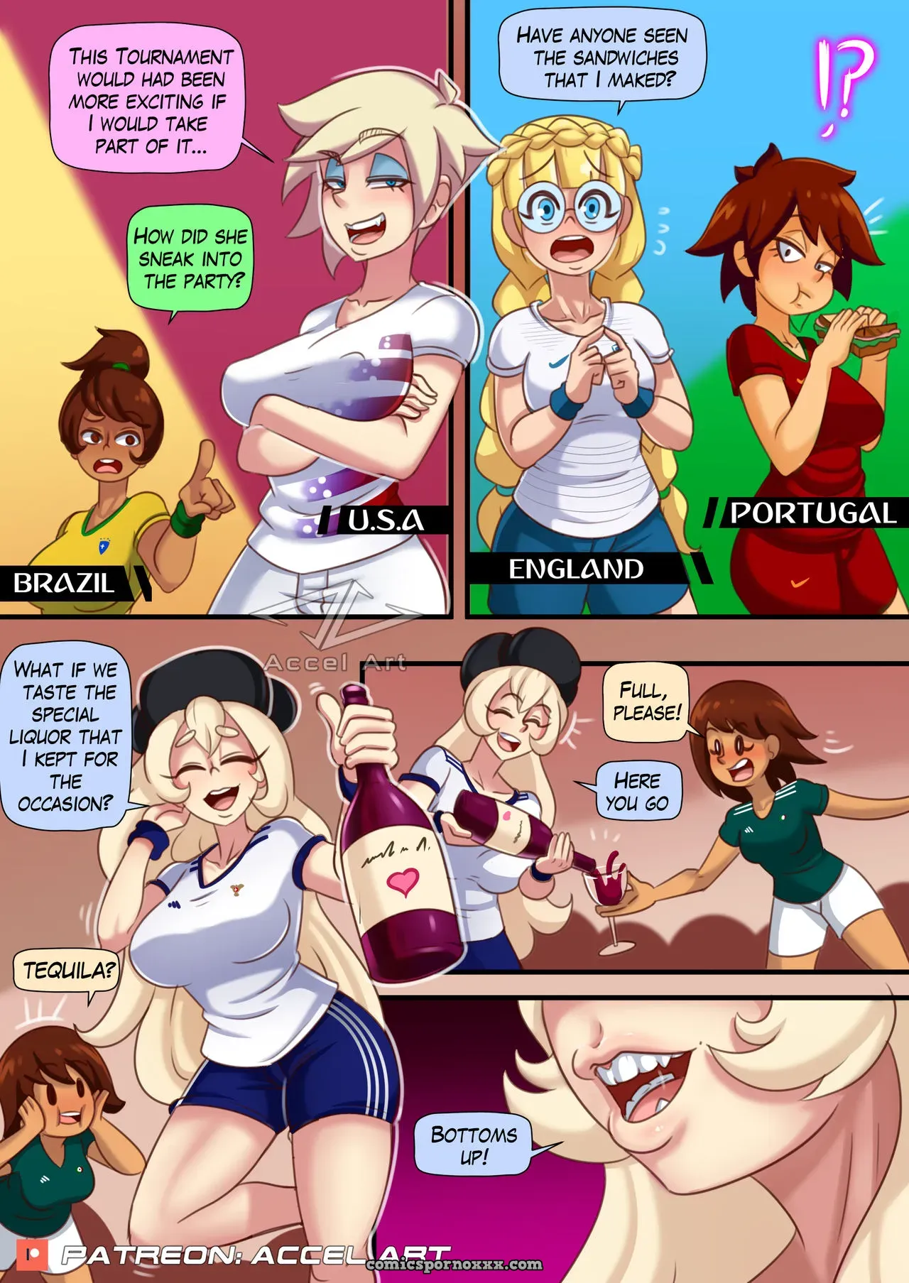 World Cup Girls (Accel Art) - Page 5