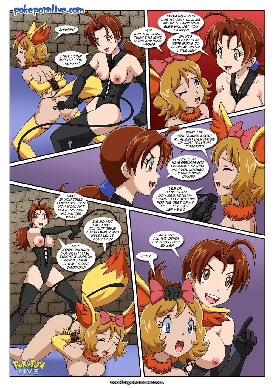 Mistress Ketchum’s Pokebitches (Palcomix) - Page 6