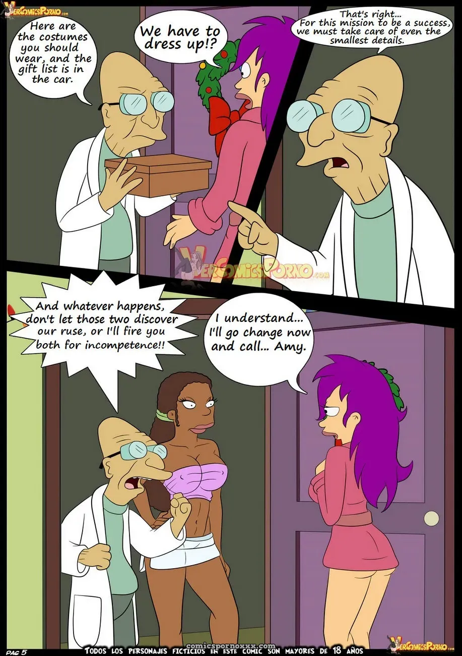 Christmas Delivery (Futurama) - Page 6