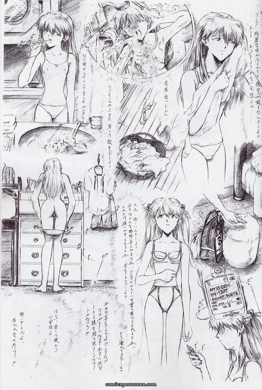 Krutta’s Asuka Slave Renewal: Neon Genesis Evangelion - Page 10