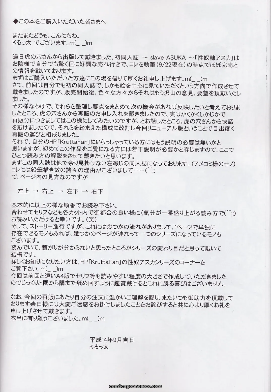 Krutta’s Asuka Slave Renewal: Neon Genesis Evangelion - Page 3
