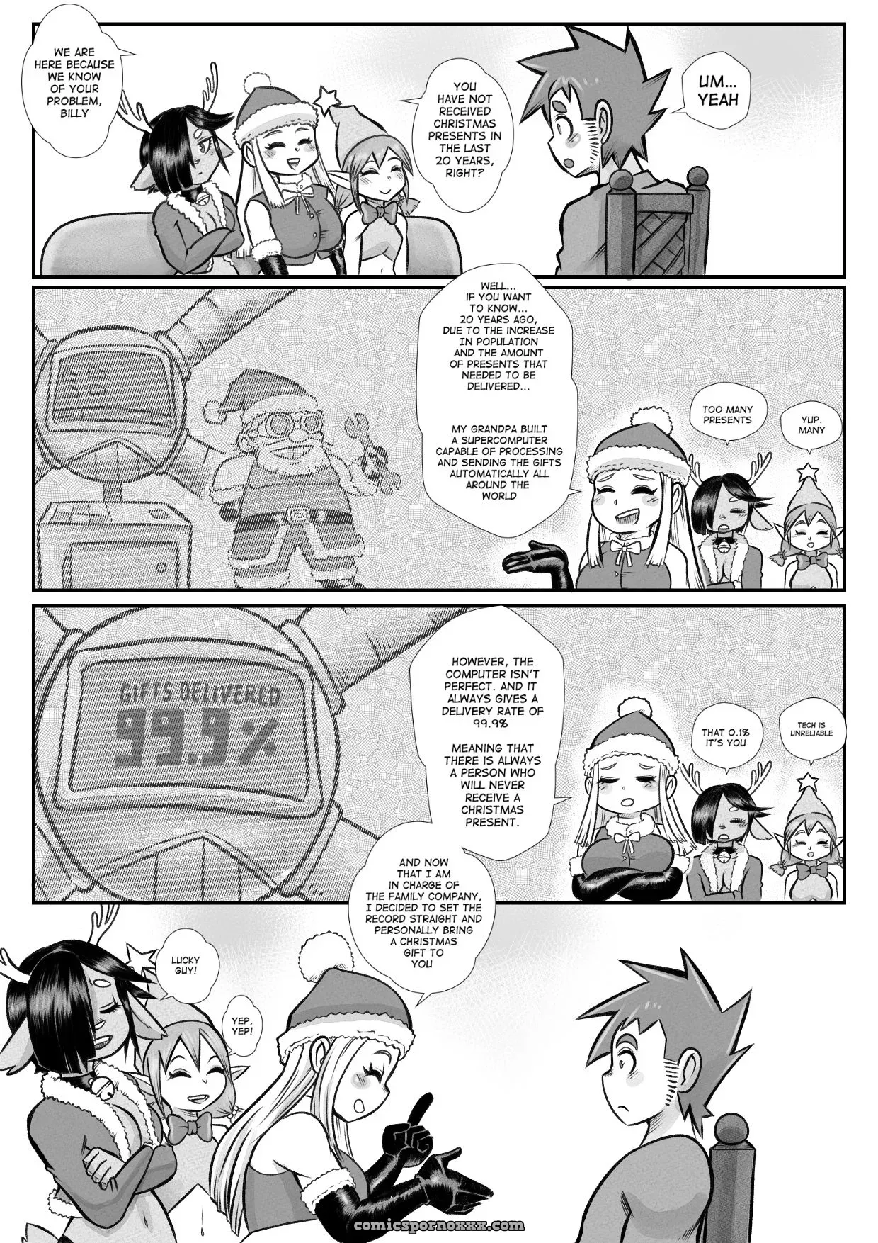 The Christmas Three (Mr.e) - Page 9