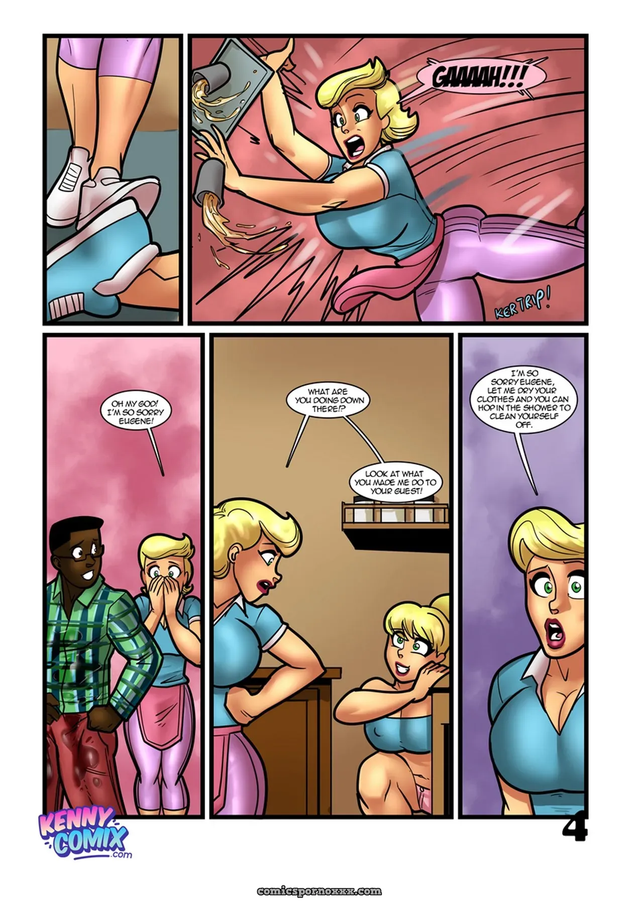 Betty And Alice In Study Session - Page 5