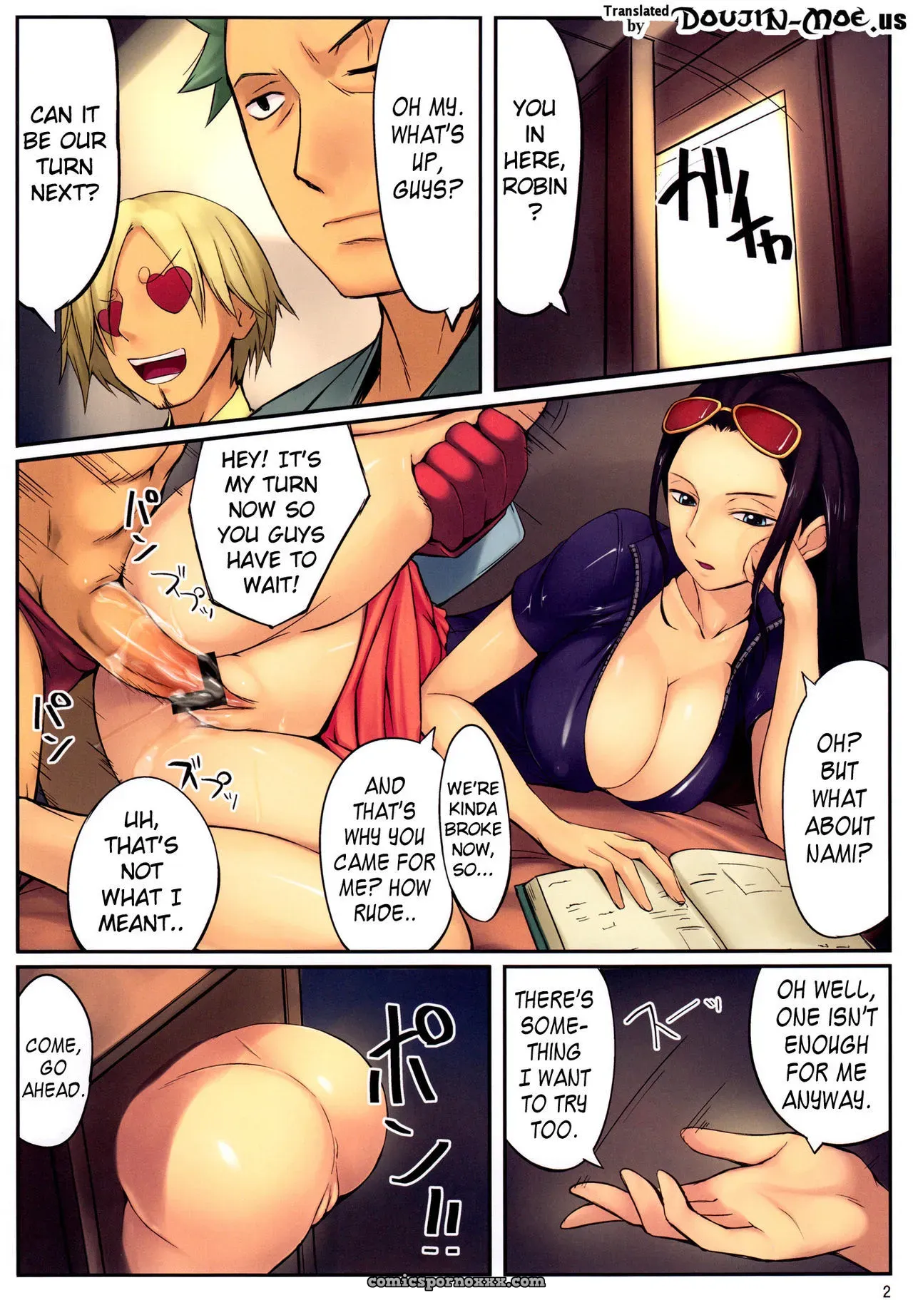 Rob – Nico Robin XXX - Page 2
