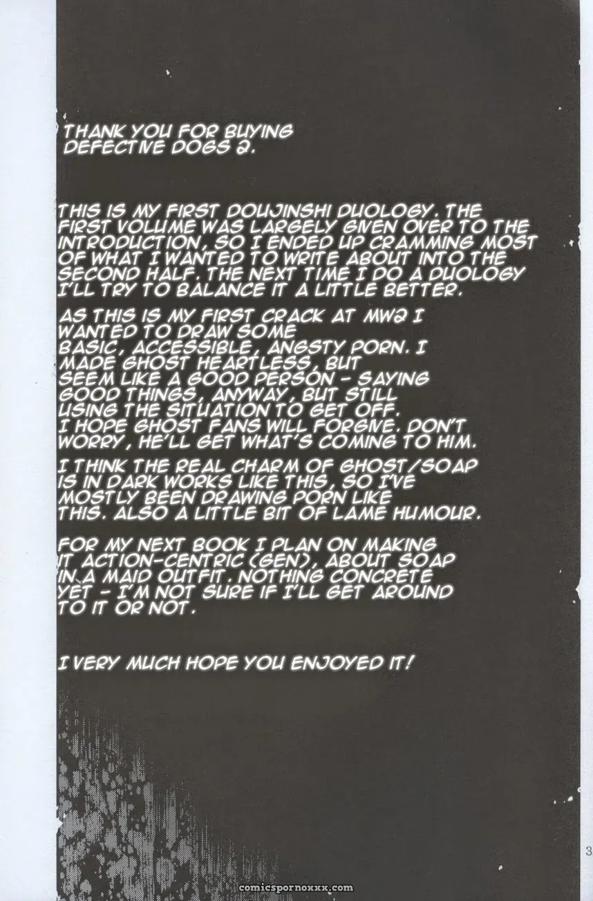 Tinmeshi – Call Of Duty Modern Warfare 2: Defective Dogs #2 - Page 33