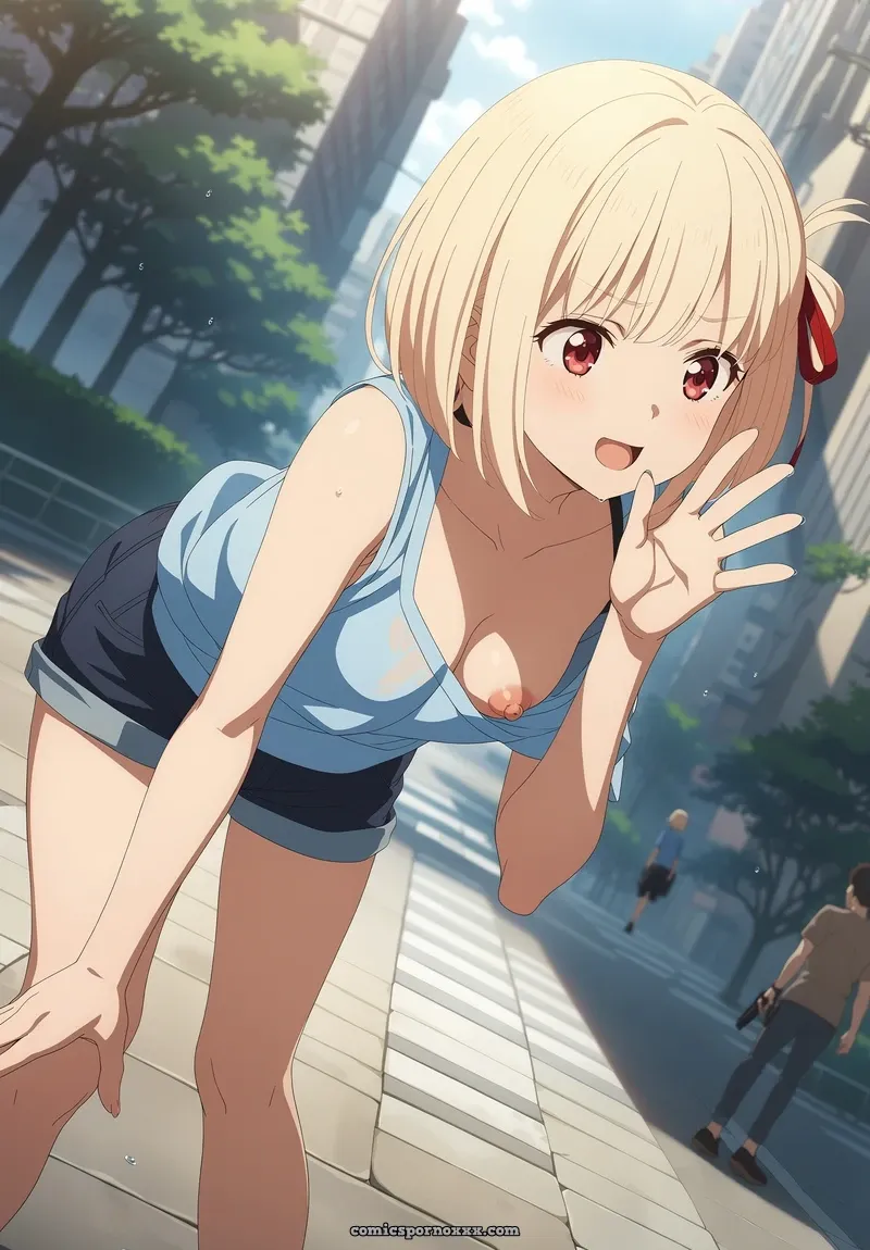 Chisato Nishikigi Braless - Page 1