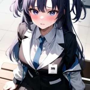 Hayase Yuuka Big Ass Fucked and Pumped - Page 2