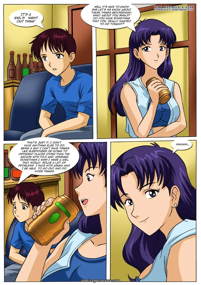 Misato’s New Girlfriend - Page 3