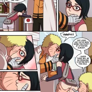 Naruto X Sarada - Page 1