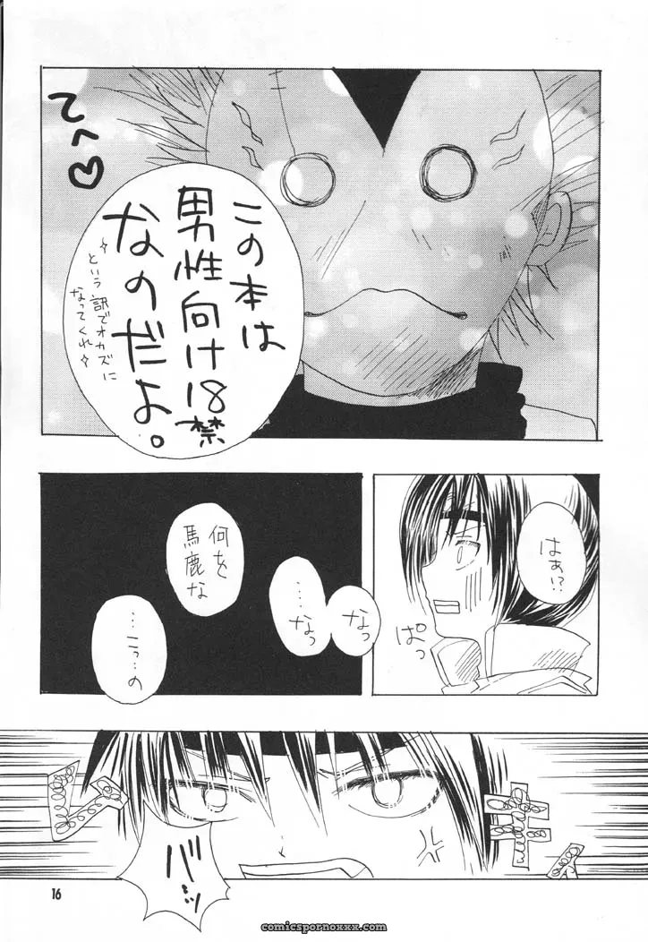 NINJA HIGH SCHOOL: Naruto Fanfiction – Bokutou Kidan, Denchuu Rui, Makotonet - Page 15