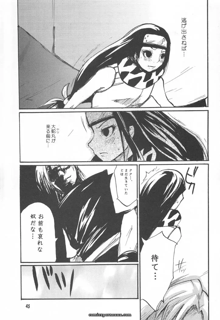 NINJA HIGH SCHOOL: Naruto Fanfiction – Bokutou Kidan, Denchuu Rui, Makotonet - Page 44