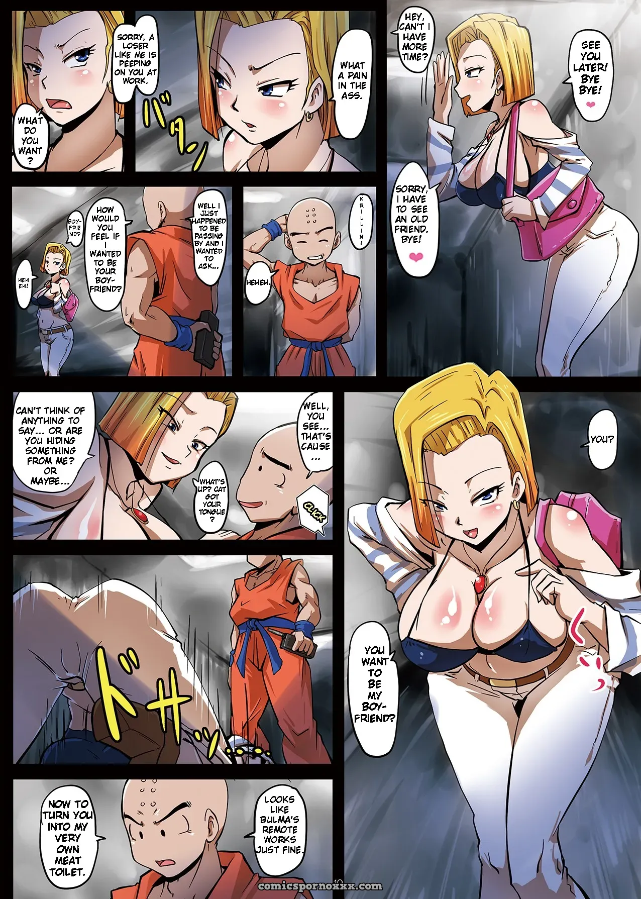 The Plan To Subjugate 18 (Bulma And Krillin’s Conspiracy To Turn Android 18 Into A Sex Slave) - Page 11
