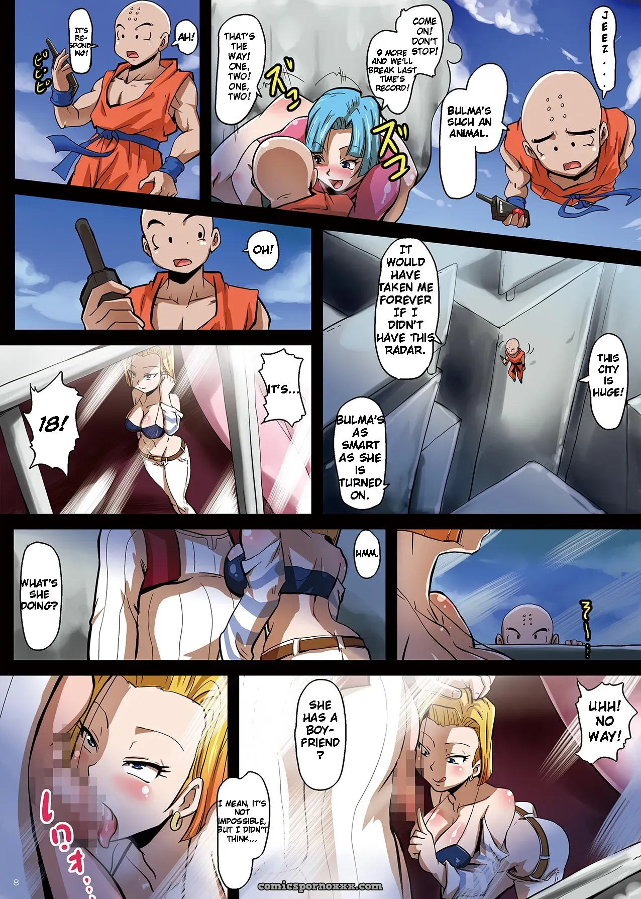 The Plan To Subjugate 18 (Bulma And Krillin’s Conspiracy To Turn Android 18 Into A Sex Slave) - Page 9