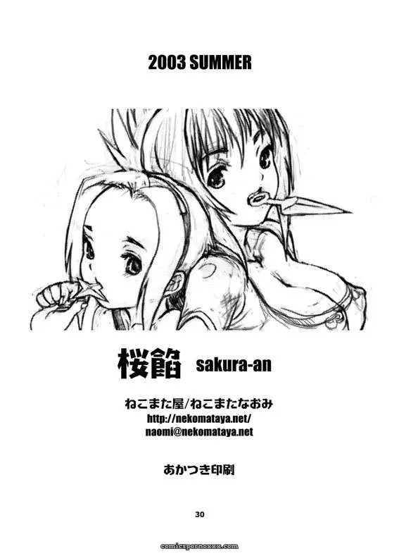 Nekomata Naomi Sakura-An C64 Doujin – Naruto - Page 29
