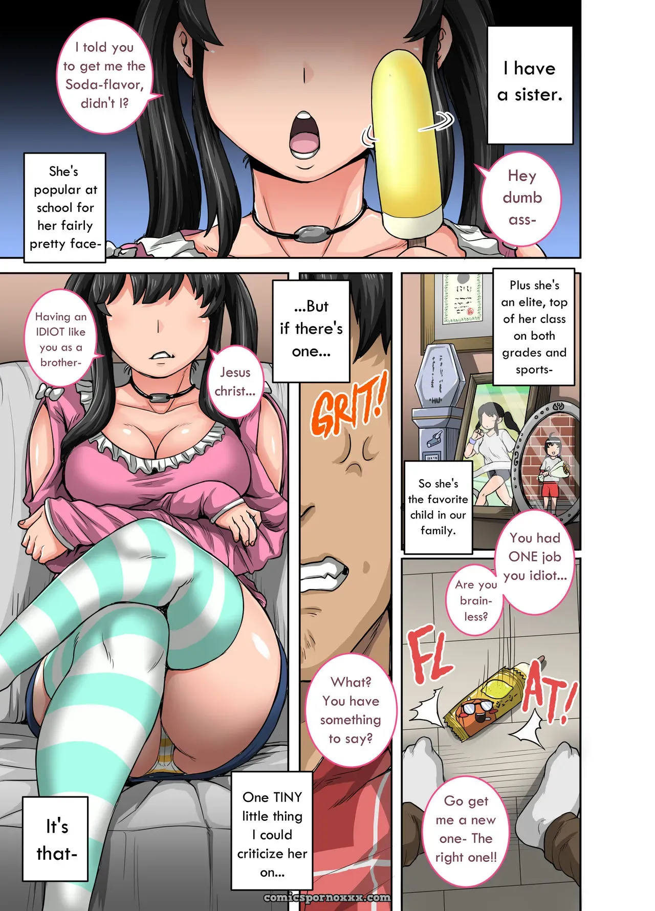 Annoying Sister Needs To Be Scolded!! (Juna Juna Juice) - Page 3